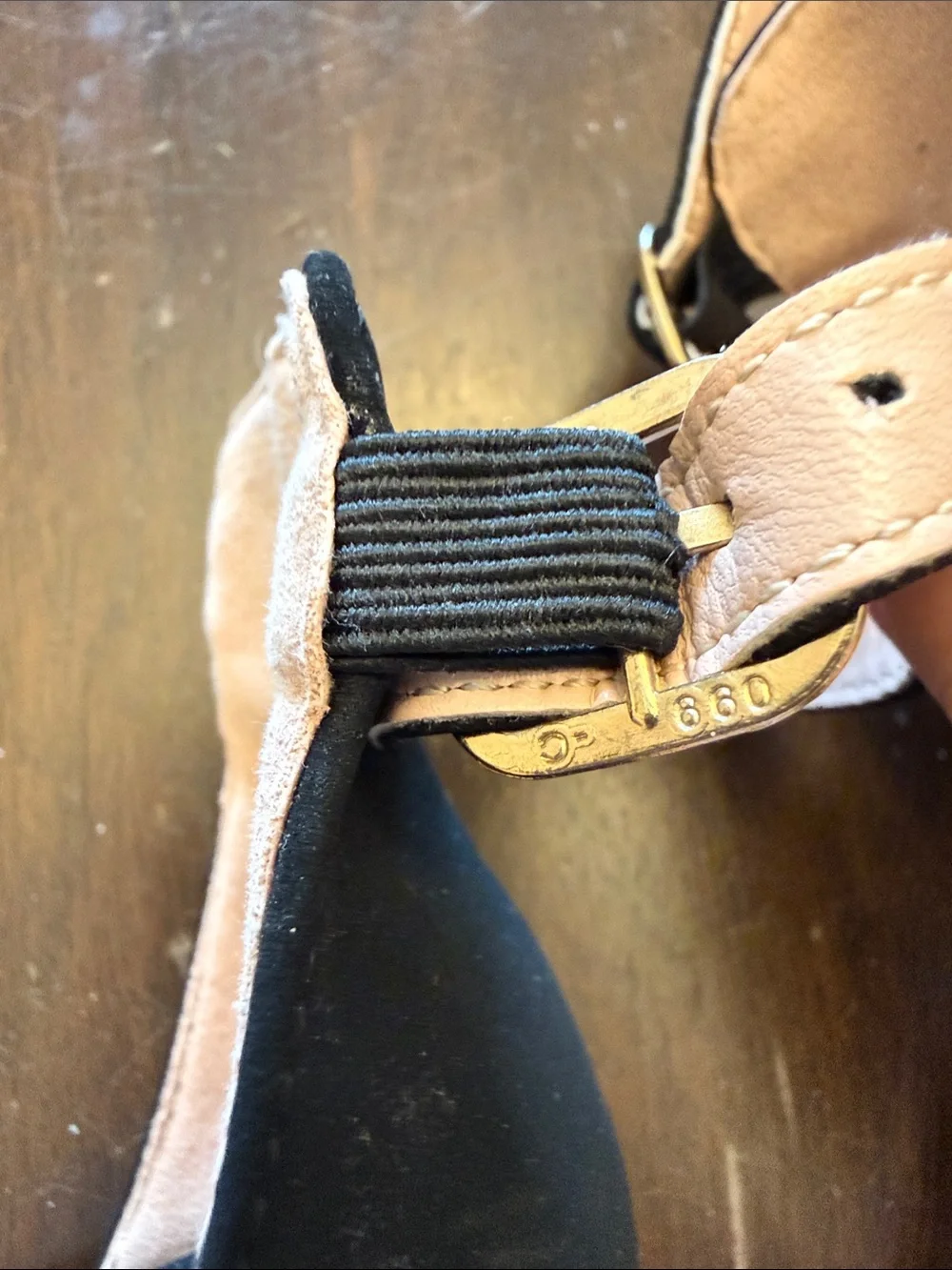 Black Ankle Strap girls kids heels